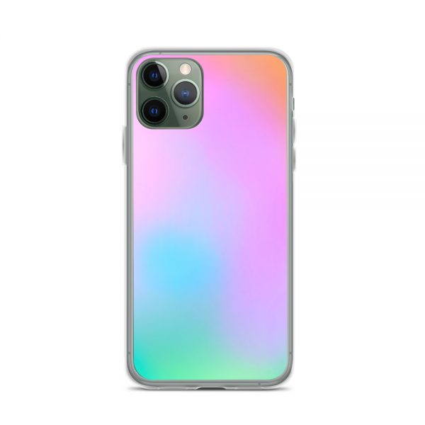 Pink and green ombré phone case (iPhone 11 Pro)