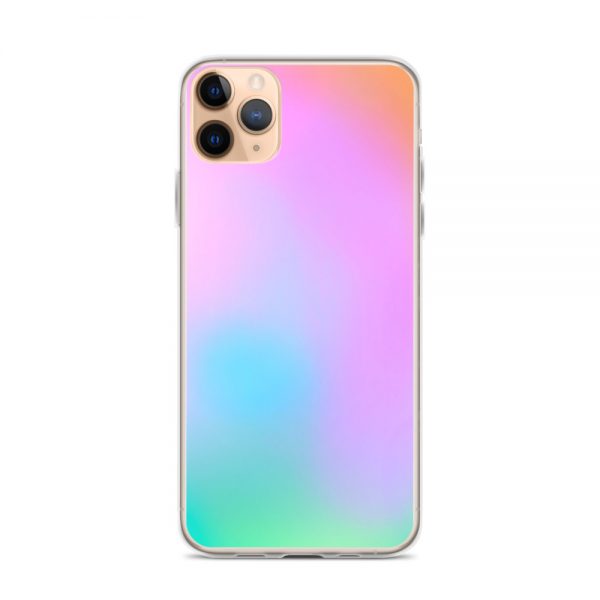 Pink and green ombré phone case (iPhone 11 Pro Max)