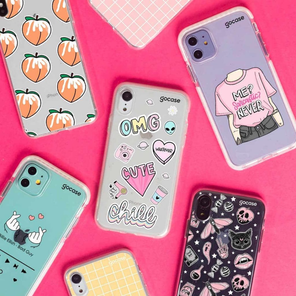 A variety of super cute phone cases by Gocase