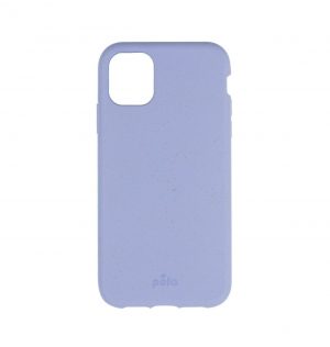 Blue eco-friendly phone case (front)