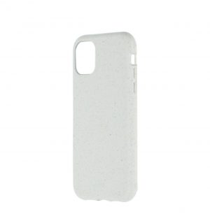 White eco-friendly phone case (side 1)