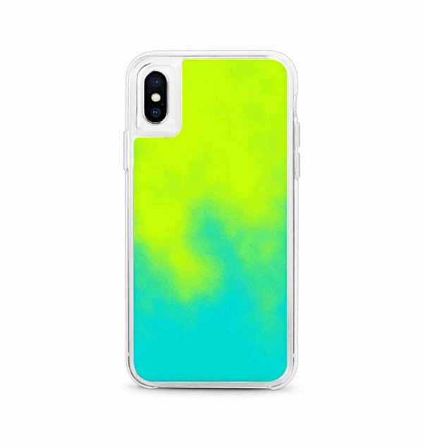 Fluorescent green phone case