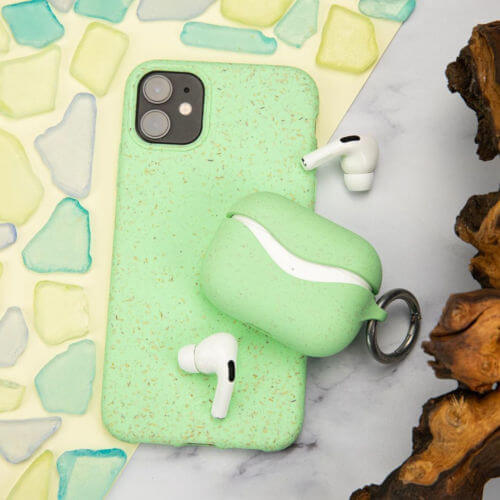 Green Eco-friendly phone case by Pela