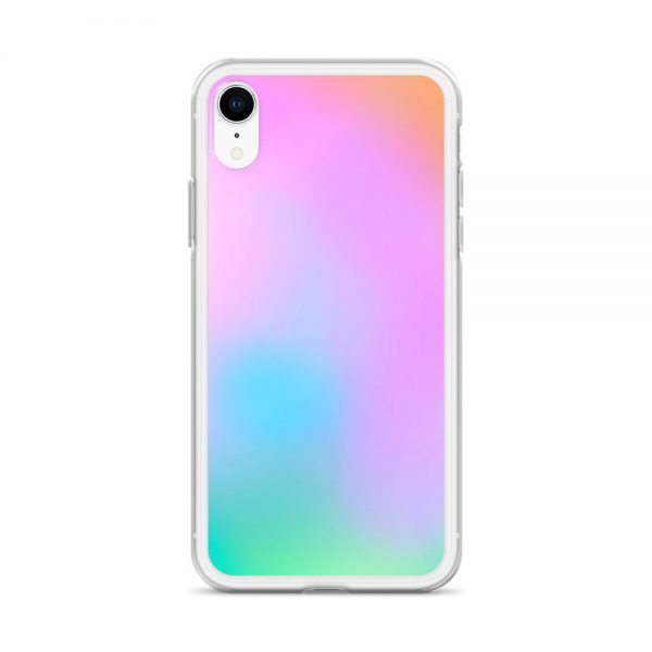 Pink and green ombré phone case (iPhone XR)