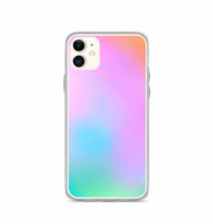 Pink and green ombré phone case (iPhone 11)